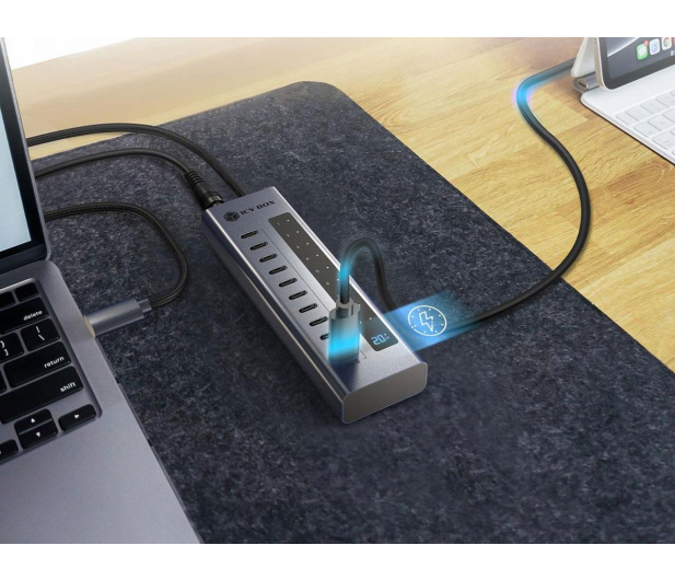 ICY BOX 10xUSB-C PD 20W - 1363136 - zdjęcie 2
